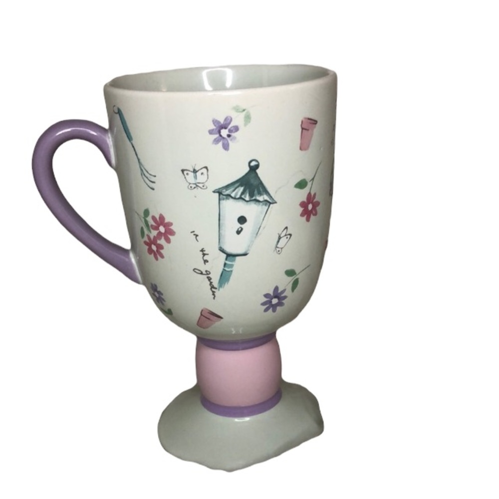 Pfaltzgraff in the garden coffee mug